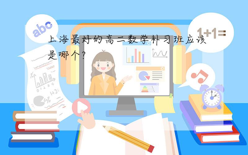 上海最好的高二数学补习班应该是哪个?