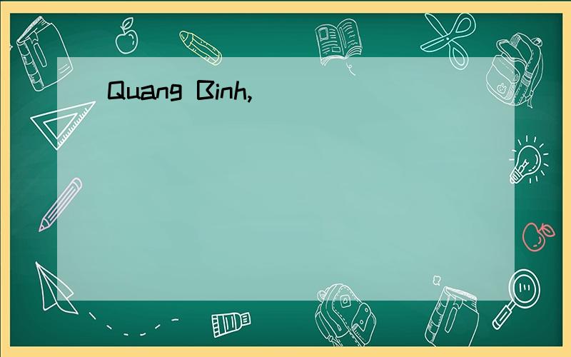Quang Binh,
