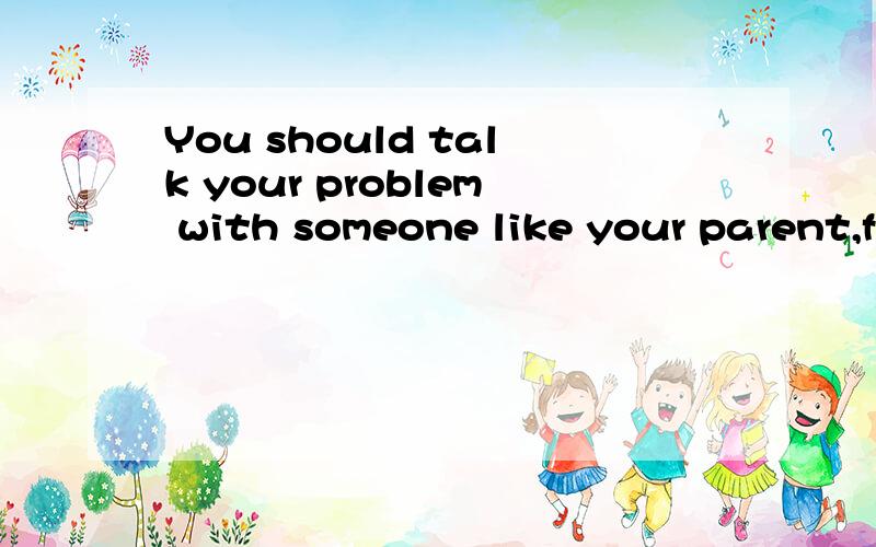 You should talk your problem with someone like your parent,friend,teacher and so on.
