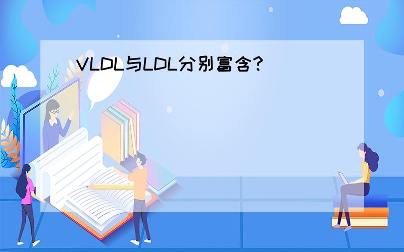 VLDL与LDL分别富含?