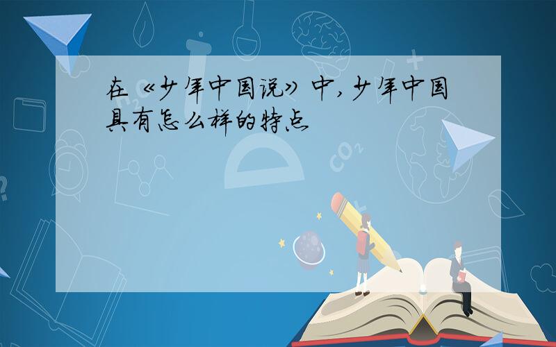 在《少年中国说》中,少年中国具有怎么样的特点
