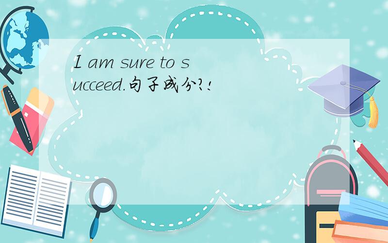 I am sure to succeed.句子成分?!